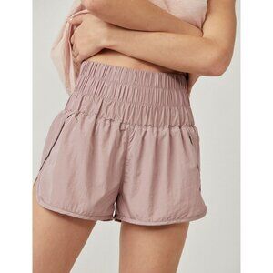 Free People MOVEMENT THE WAY HOME SHORTS Athletic Moonlight Mauve Small Lined L1